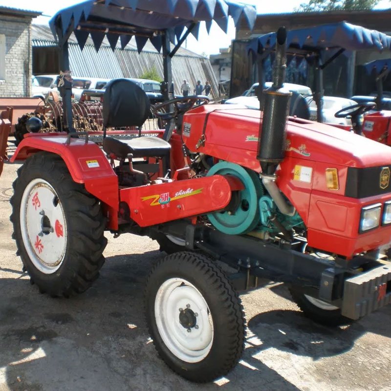 Farm Small 4 Wheel Drive Tractors 4x4 diesel Agriculture 25hp Tractor 50hp 4wd