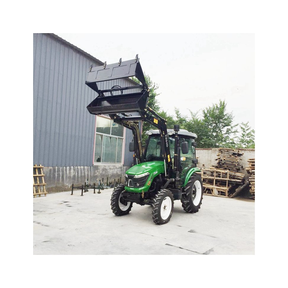 4wd Mini 50HP 70HP 100HP Farm Agricultural Tractor with CE Certified,cab, Front Loader