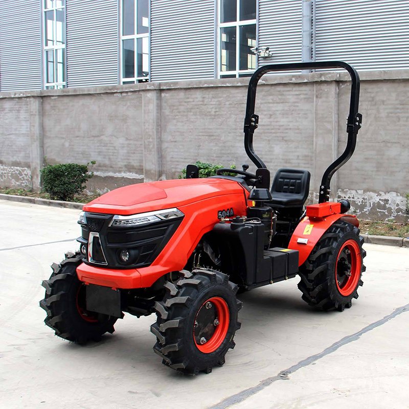 Land Universal Tractor Agricultural Machinery Tractor 4wd 50hp 60hp 70hp 80hp 90hp 100hp Agricultural With Front End Bucket