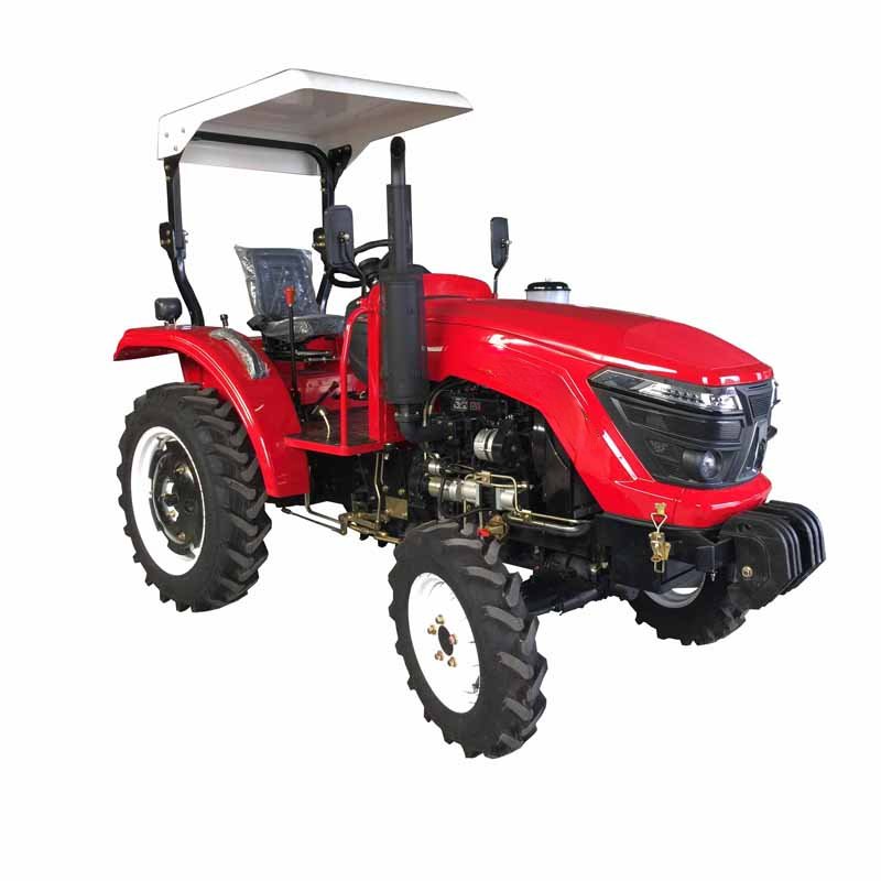 Land Universal Tractor Agricultural Machinery Tractor 4wd 50hp 60hp 70hp 80hp 90hp 100hp Agricultural With Front End Bucket