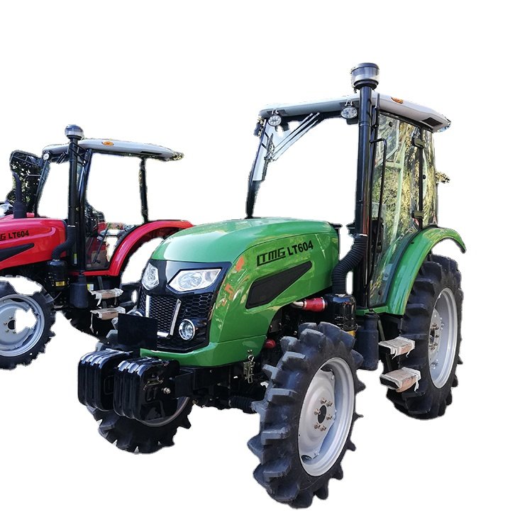 Tractors for Agriculture Used Construction Equipment Traktor 4x4 Mini Farm 4wd Compact Tractor