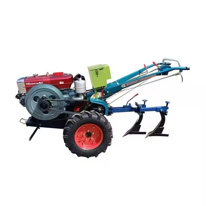 Newly and Used 8HP12HP 15HP 18HP 20HP 22HP Farm Mini Diesel Power Tiller Two Wheel Mini Walking Hand Tractor