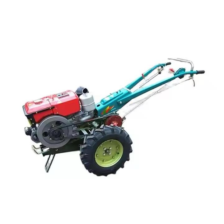 Newly and Used 8HP12HP 15HP 18HP 20HP 22HP Farm Mini Diesel Power Tiller Two Wheel Mini Walking Hand Tractor