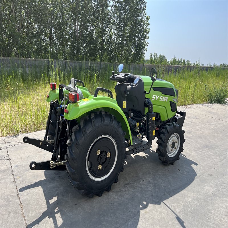Mini Garden Tractors Farm Cultivator Rotary Tiller 50HP Diesel Agricultural Mini Tractor