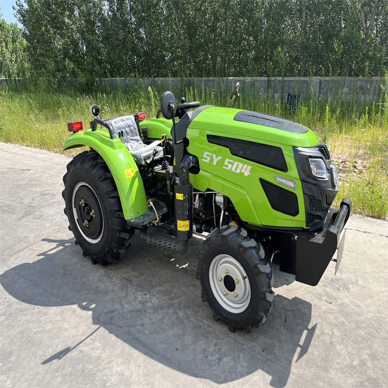 Mini Garden Tractors Farm Cultivator Rotary Tiller 50HP Diesel Agricultural Mini Tractor