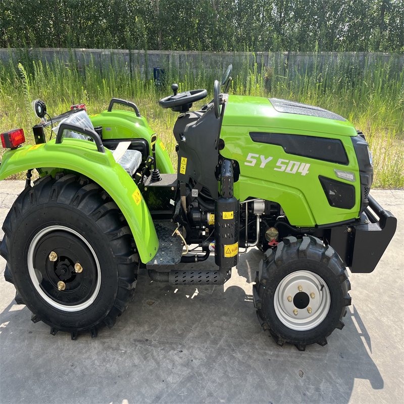 Mini Garden Tractors Farm Cultivator Rotary Tiller 50HP Diesel Agricultural Mini Tractor