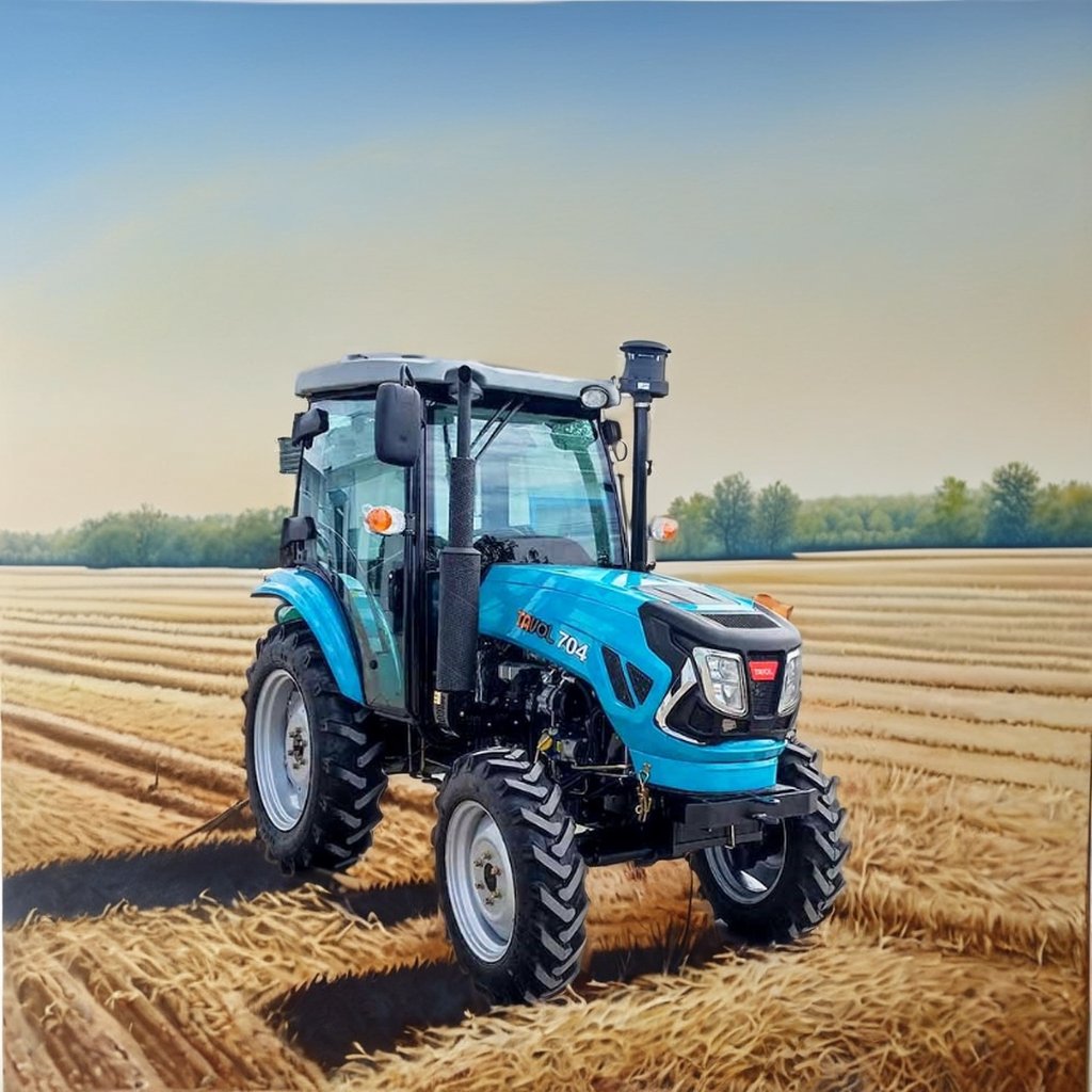 2025 New YTO Engine TAVOL Brand Multifunctional Agricultural Machinery 40hp to 120hp Mini Tractors 4WD 4x4
