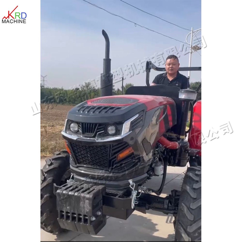 Factory Price Agricultural Multi-function Tractor 50HP Wheeled Trenching Weeder Ridging Tractor Multifunctional