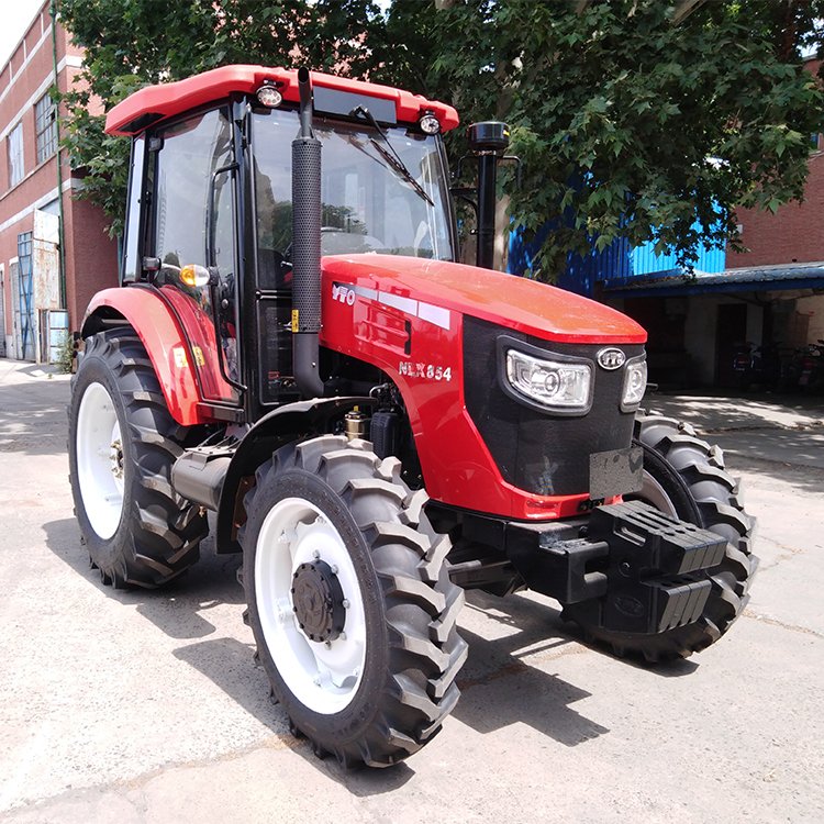YTO ELX854 80HP 4x4 Mini Tractor New Condition Automatic Farming Machinery Easy Maintenance Gearbox 4WD Engine for Agriculture