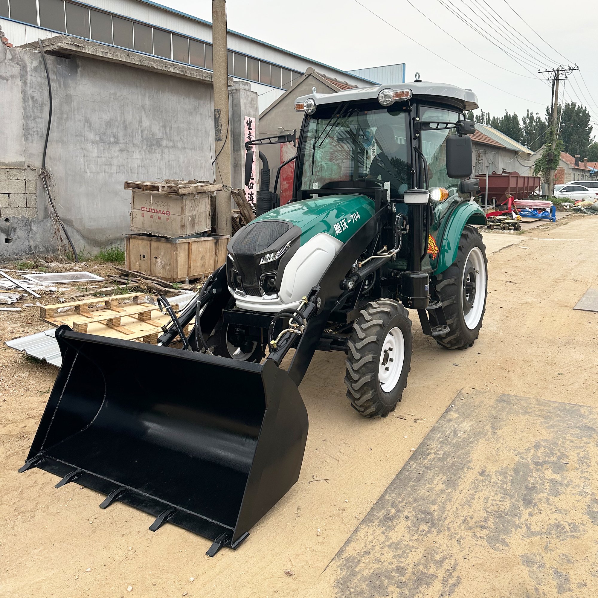 Tractors for Agriculture Mini Farm Tractor Lawn Mower 4x4