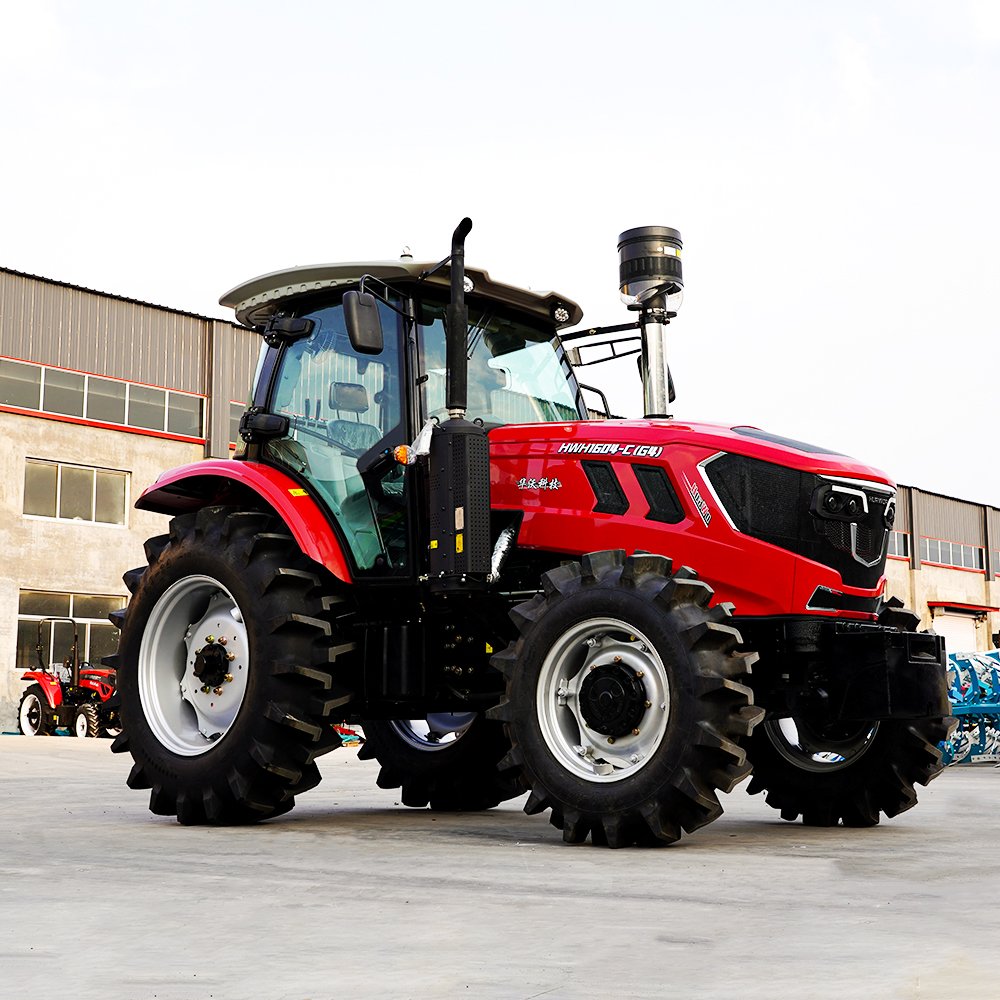 Factory Directly 100hp Agricultural Machinery Equipment Compact Farming Tractors Mini 4x4 Granja
