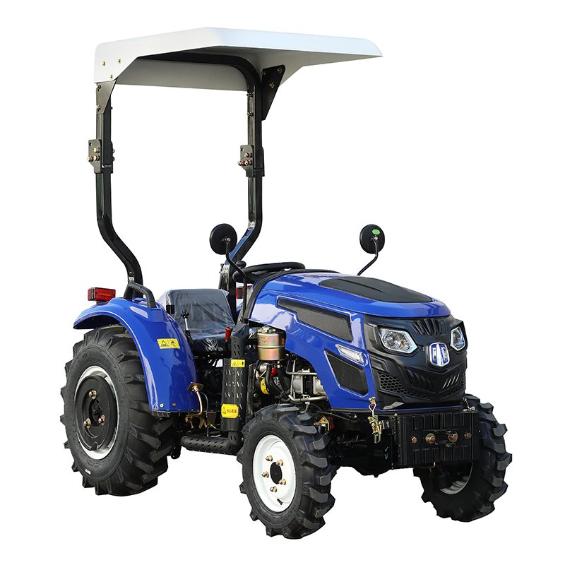 Lingke High Quality New Agricultural Tractor Four Wheel 4WD New Chinese Farm 40HP 50HP 60HP Beautiful Tractors for Sale