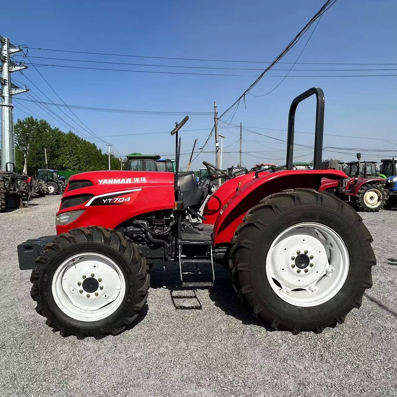 Yanmar YT704 70HP Used 4 WD Farm Agriculture Mini Wheel Tractors for Sale