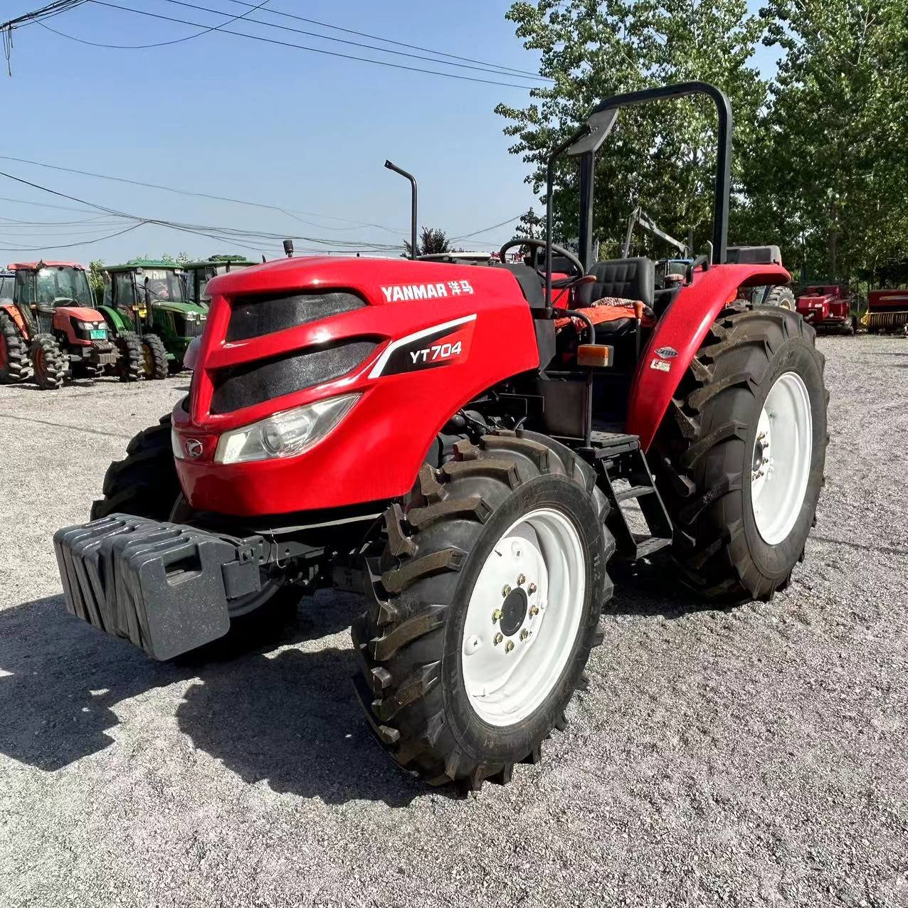 Yanmar YT704 70HP Used 4 WD Farm Agriculture Mini Wheel Tractors for Sale