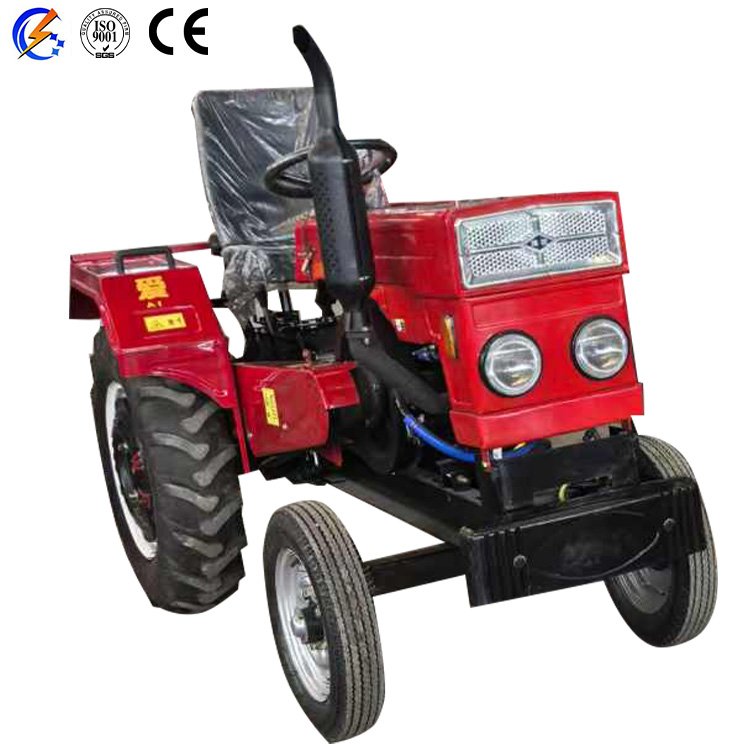 Professional Mini 4-wheel Tractor with Three-point Suspension and Multiple Attachments
