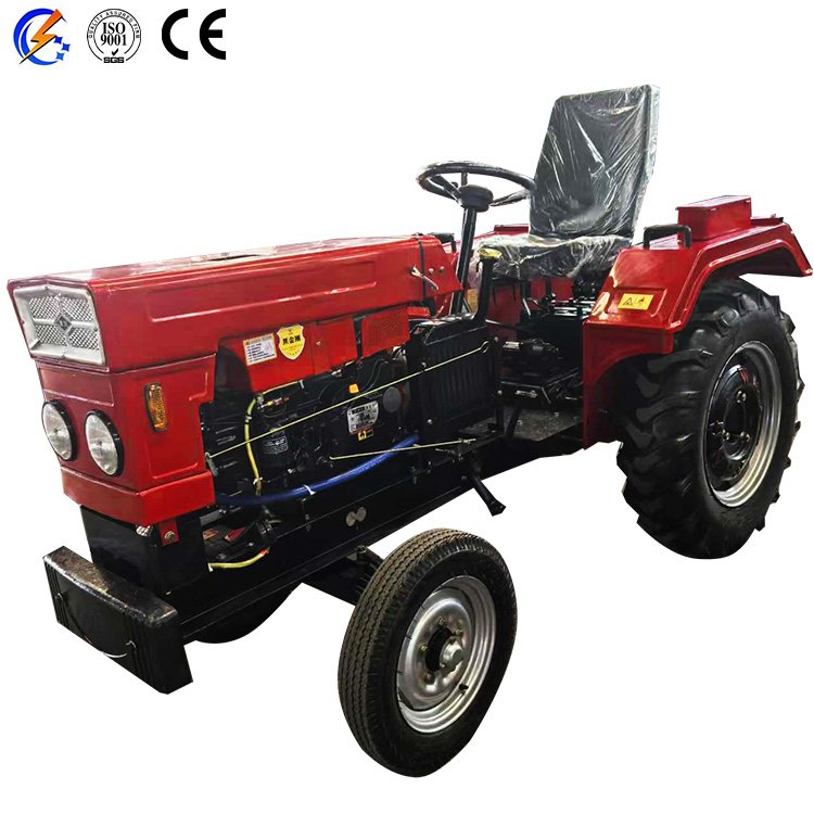 Professional Mini 4-wheel Tractor with Three-point Suspension and Multiple Attachments