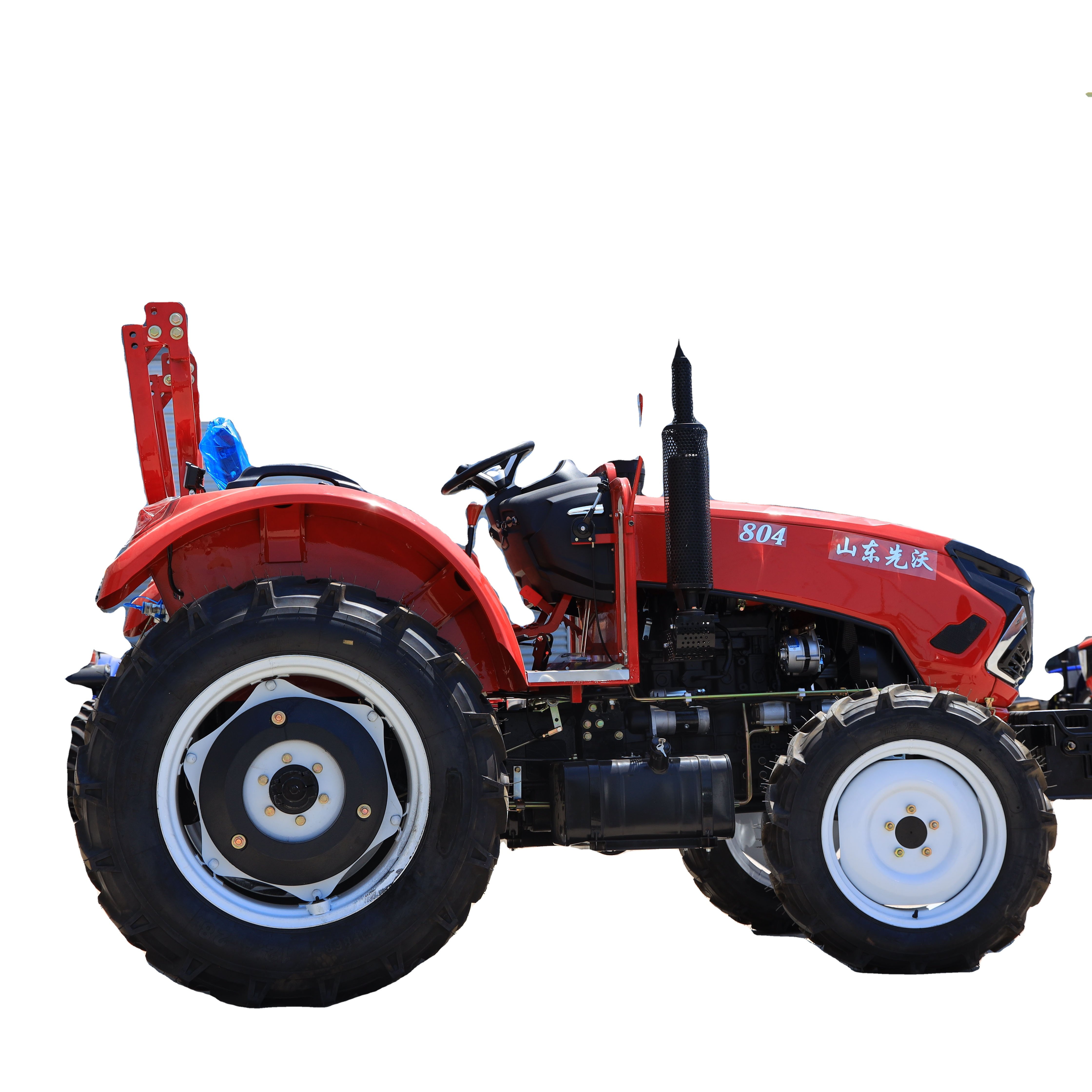 Hot Sale 50HP 60HP 70HP 80HP 4-wheel Drive Agricultural Tractor for Farm
