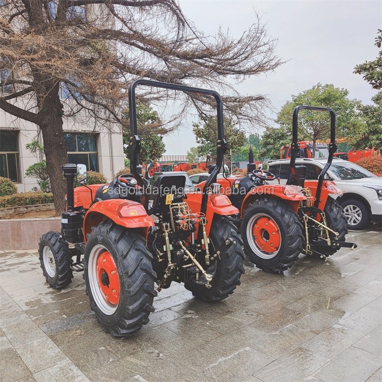 70HP 80HP 90HP 100HP 4 Wheel Drive Farm Tractor Small Compact Agricultural Tractor Hot Sale