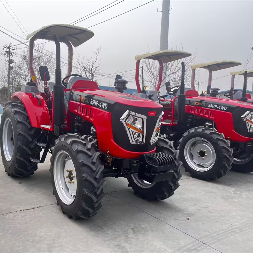 China Agriculture Mini Farming 4x4 Tractors Agricultural Equipment Farm Tractor 100 hp