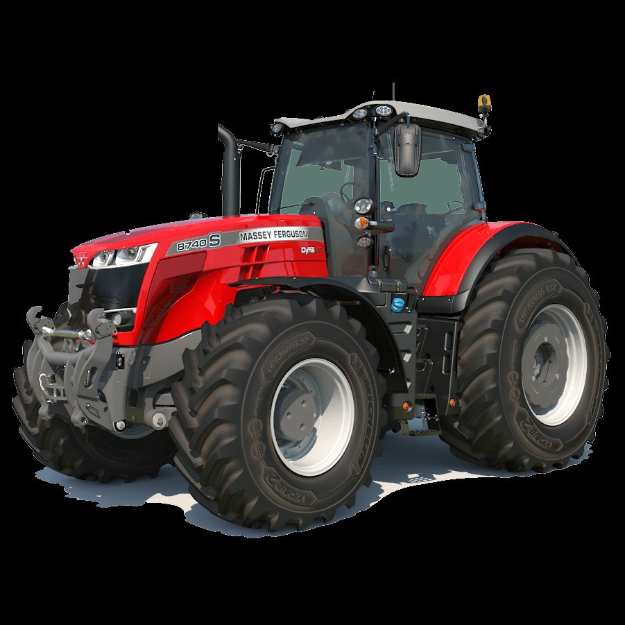 Used Tractor Massey Ferguson Xtra1204 120hp Farm Tractors 4x4wd Agricultural Machine MF185 MF290 MF385 Two Wheel Tractor
