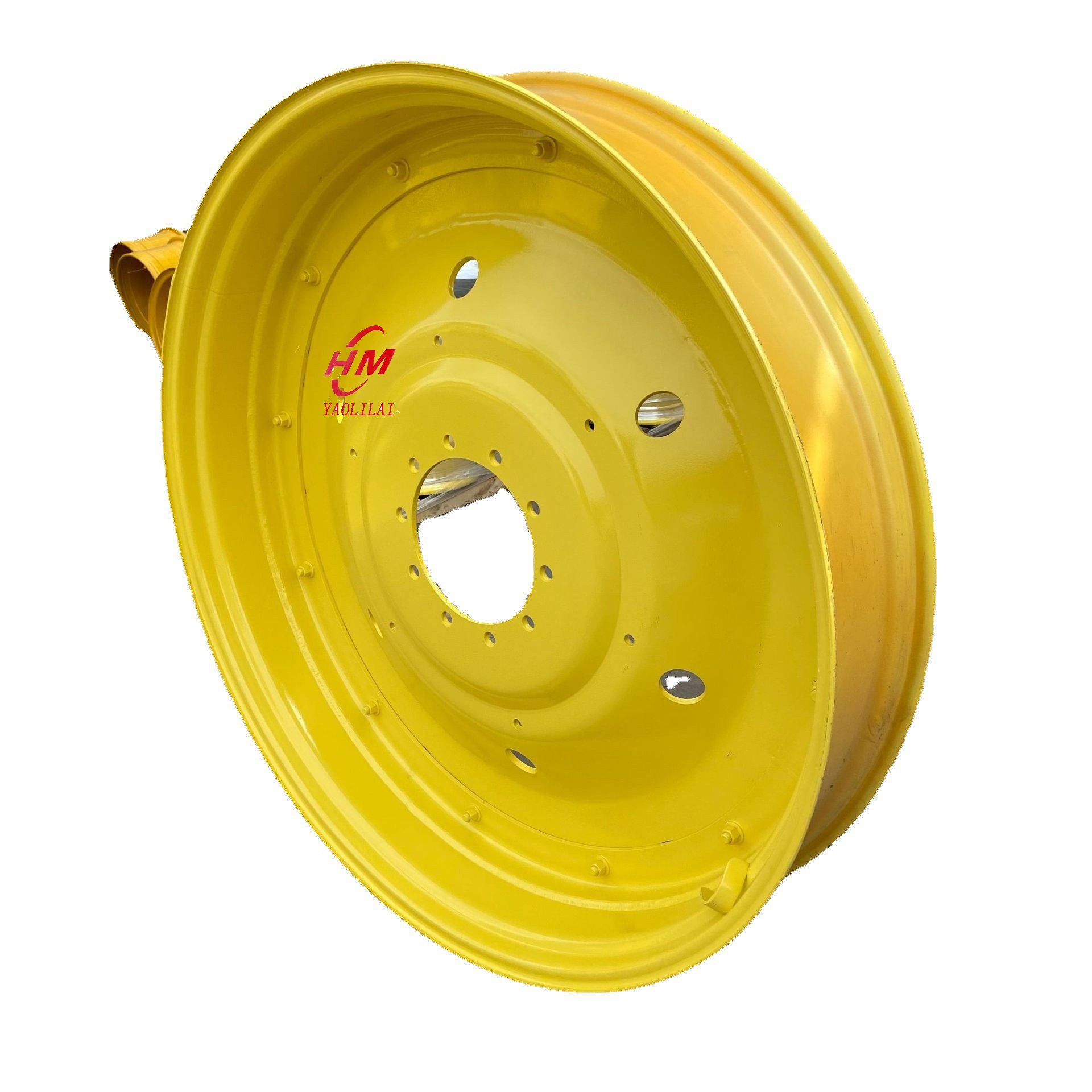 W10x54 Steel 14.15.16.17.18.19.20.21.22.23.24.25.26.27.28inch Tractor Wheels Agricultural Tractor Wheel Rim for 12.4-54 Tires