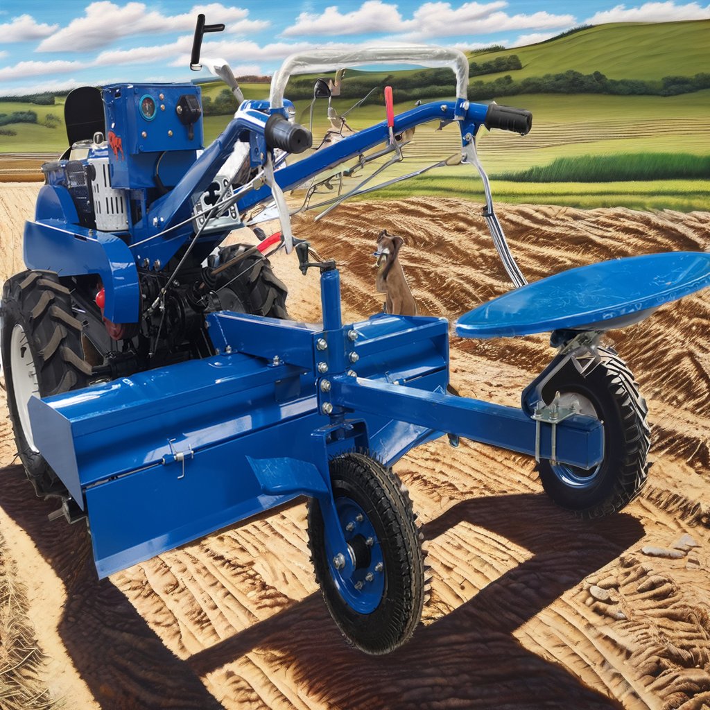 Falath High Quality High Motor Walking Bearing Mini Hand 4WD Mini Tractor New Diesel Engine Agriculture Walking Tractor
