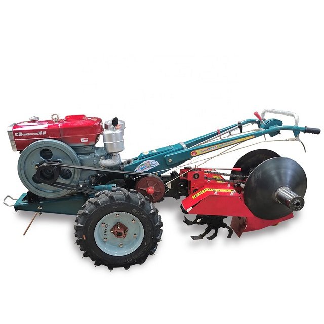 Agriculture Power Tiller Two Wheel Walking 10HP 15HP Tractor Low Price