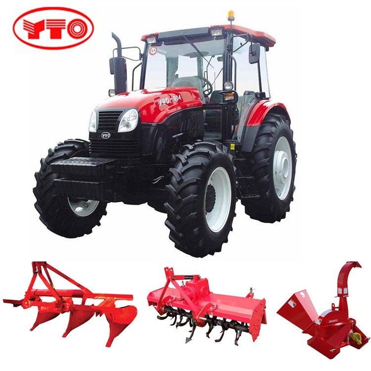 Cheap Price YTO Engine YTO904 90HP 4WD Tractor
