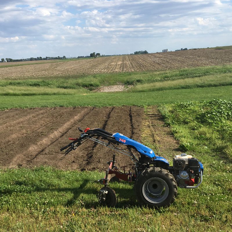 8hp 10hp 15hp 20hp Diesel Engine Two Wheel Farm Hand Held Walk Behind Tractor 2 Wheel Mini Walking Tractor