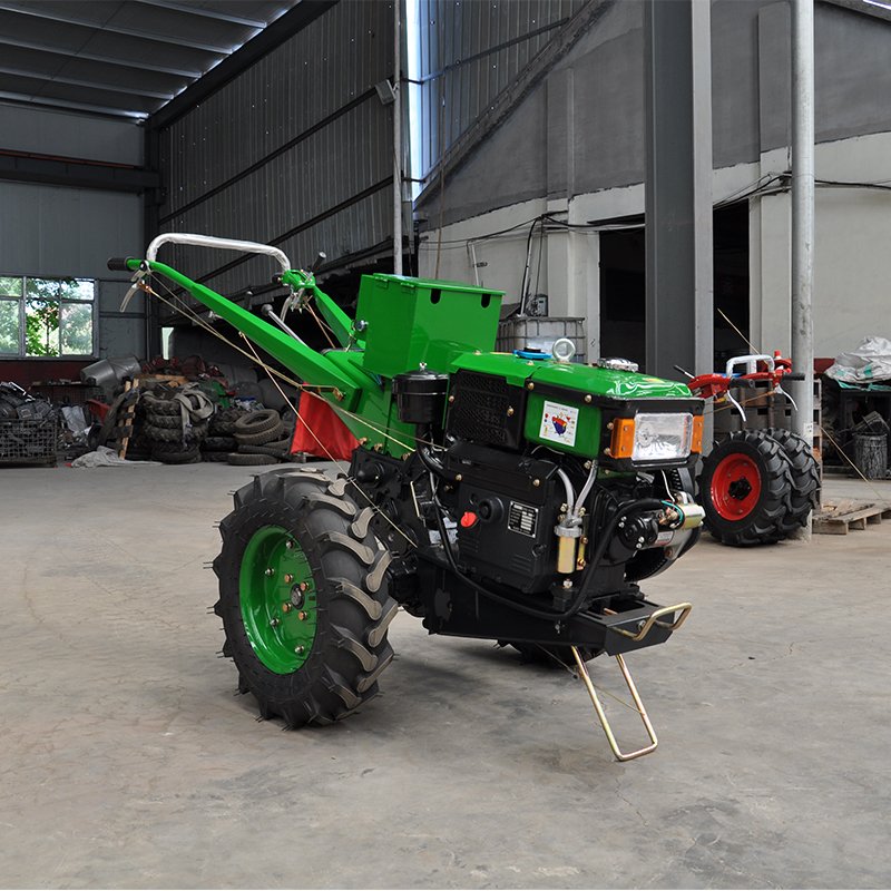 New Mini Small Horsepower 7-18hp with 1.0m Rotary Cultivator Hand Walking Tractor