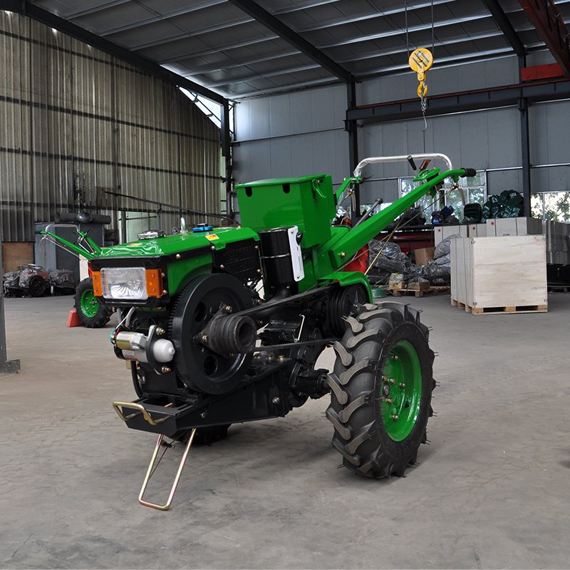 New Mini Small Horsepower 7-18hp with 1.0m Rotary Cultivator Hand Walking Tractor