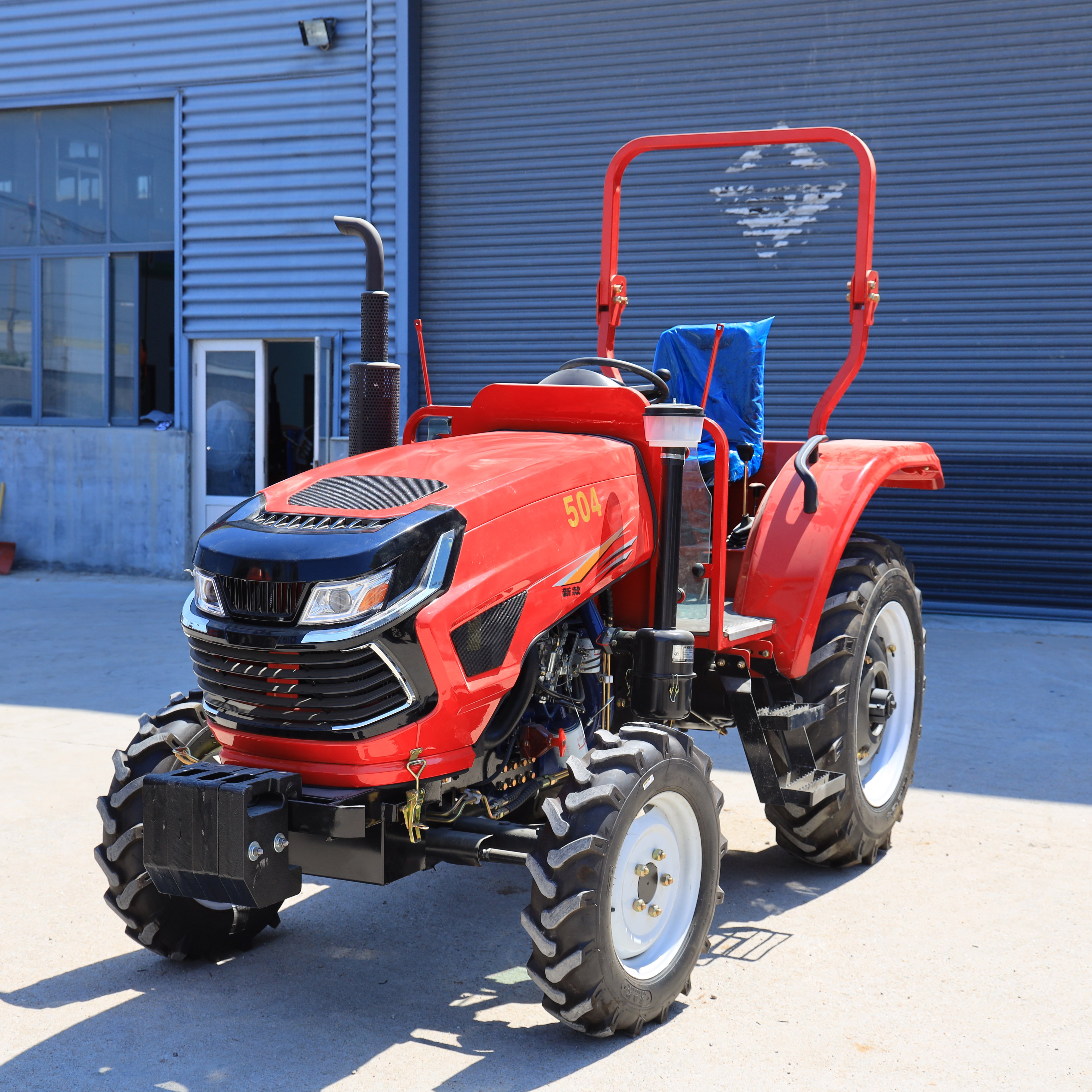 4WD Wheel 50HP 60HP 70HP 80HP Farm Engine Agriculture Best Selling in Garden Wholesale Farm Mini Tractor Mini 4x4