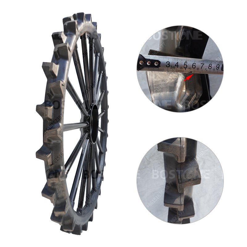 Mounted on Boom Agricultural Sprayer Machinery 1300mm/1800mm/ 2100mm Agriculture Tractor Solid Tyre Rubber Wheels