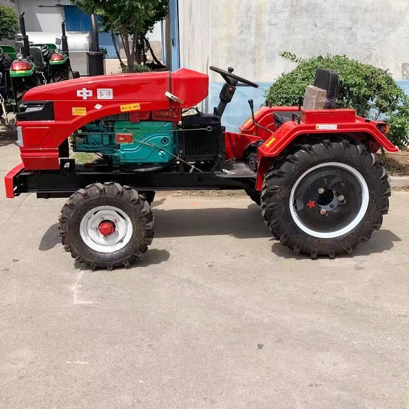 New Agricultural Compact Tractor 4X4 YTO Diesel Engine 70HP 4WD Farm Equipment Machinery Price in Kenya China Compact Tractors