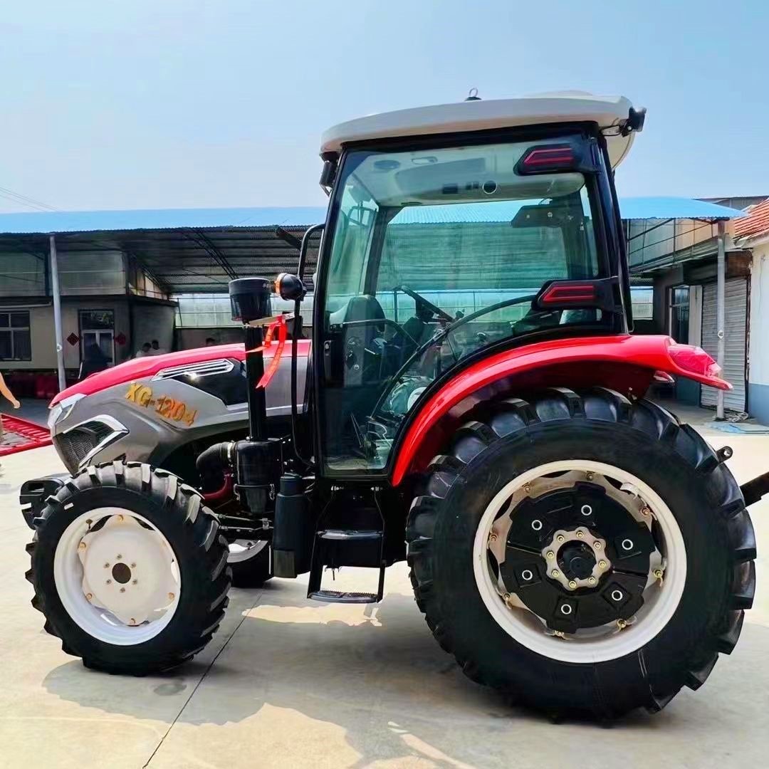 New Agricultural Compact Tractor 4X4 YTO Diesel Engine 70HP 4WD Farm Equipment Machinery Price in Kenya China Compact Tractors