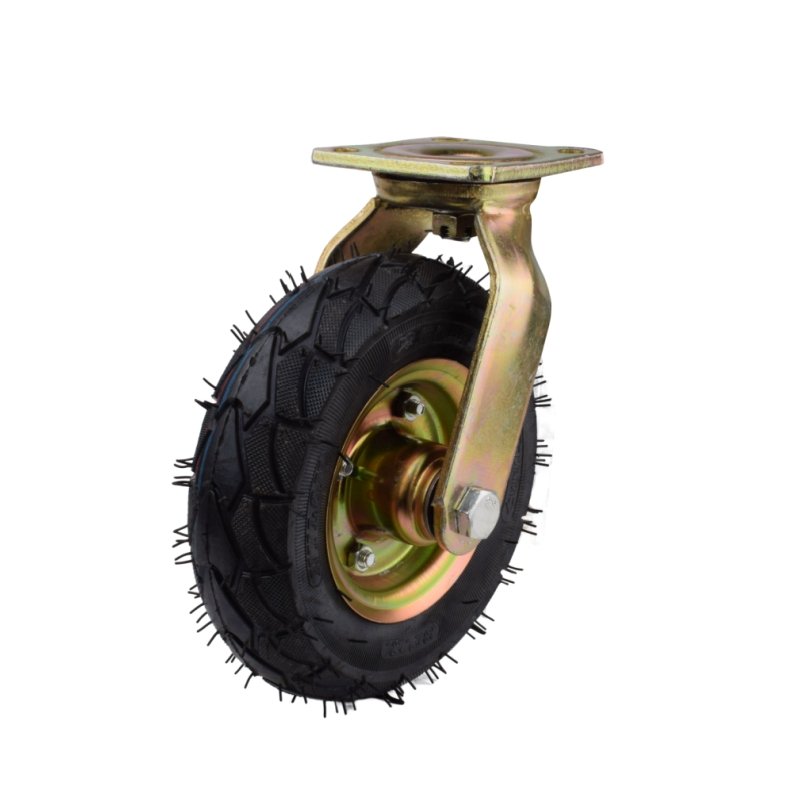 10 Inch 3.50-4 Pneumatic Inflatable Rubber Tire Wheel For Hand Truck Garden Utility Wagon Lawn Mover Tire