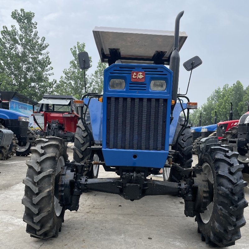 Used 4 Wheel Drive diesel Agricultural Equipment Shanghai SH504 50HP Used Tractor for Sale