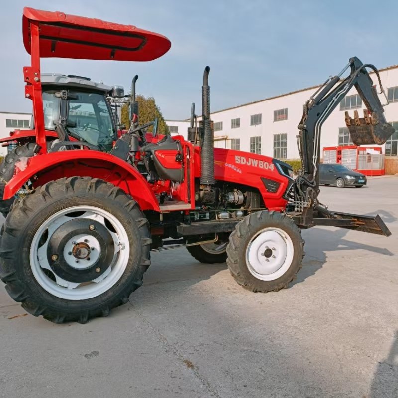 Small Compact Agricultural Farm Mini Tractores Agricolas Farming Garden Agriculture Mini Traktor 4x4 Tractor