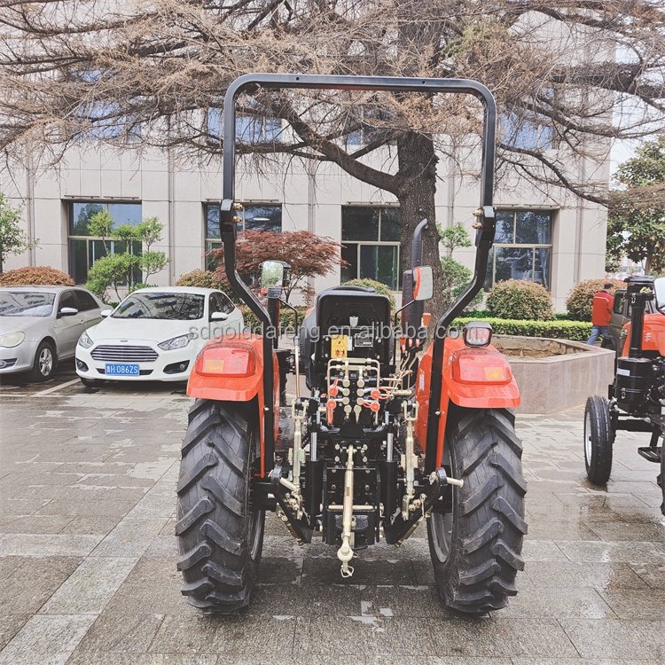 70HP 4WD Farm Tractor New 4 Wheel Drive Mini Tractor With Agricultural Attachments
