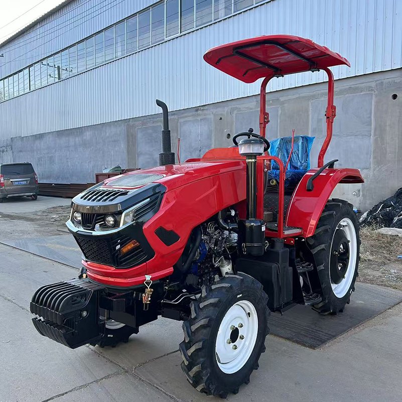 Factory Direct Sale 4wd 4x4 50 Hp 60Hp 70Hp 80Hp 90Hp 100Hp 120Hp Mini Farm Tractors Agriculture Farm Machinery Cheap Tractor