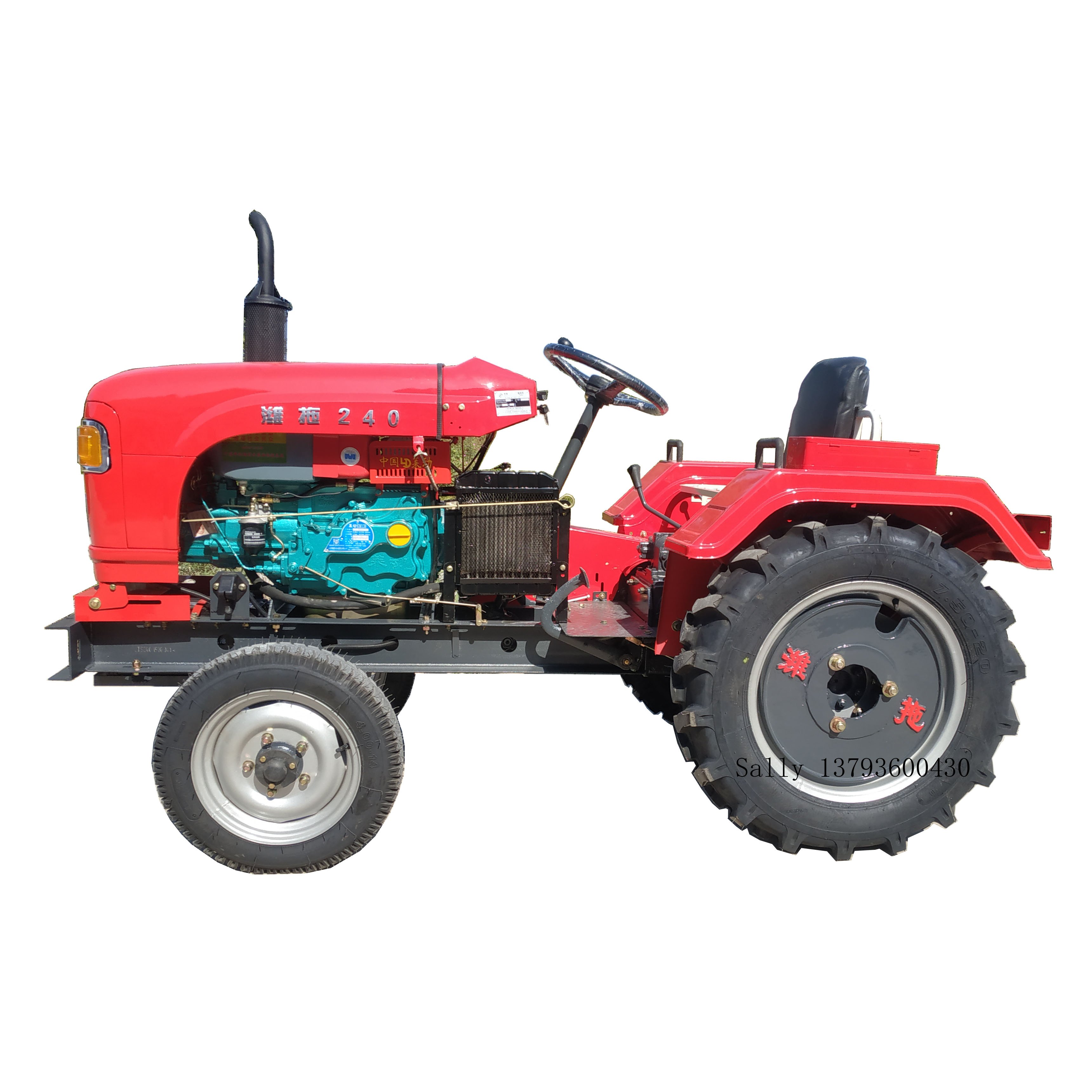 20HP 2 wheel drive belt transmission farm tractor agricultural tractor mini tractor