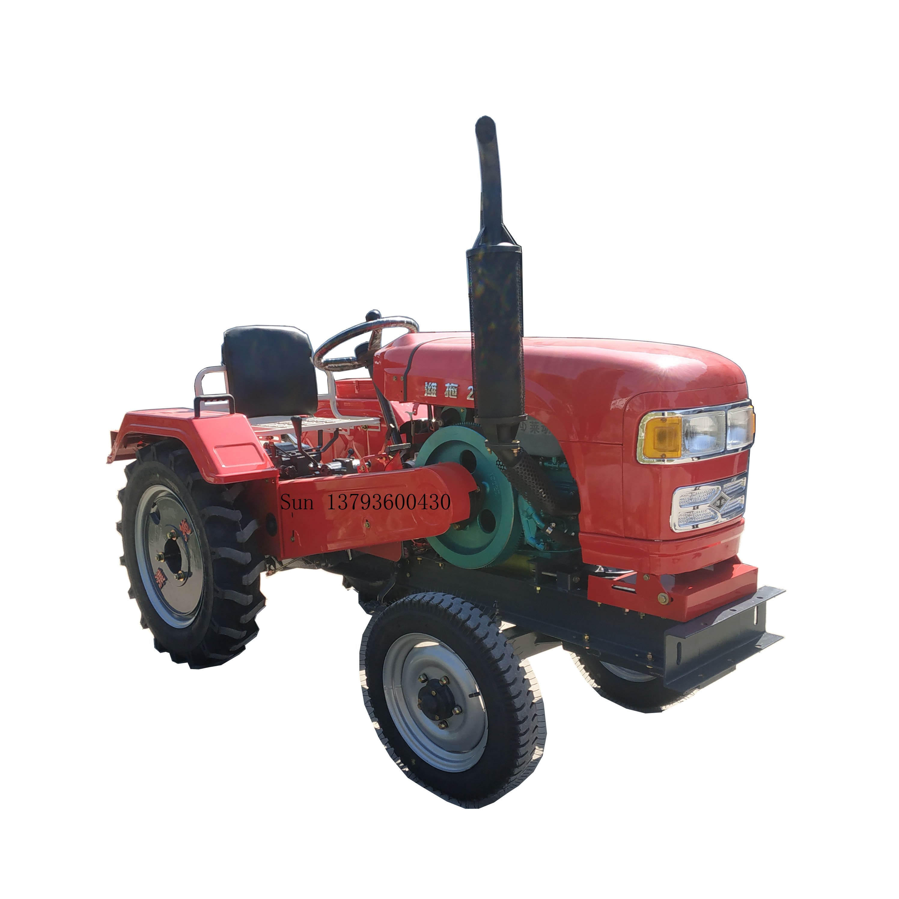 20HP 2 wheel drive belt transmission farm tractor agricultural tractor mini tractor