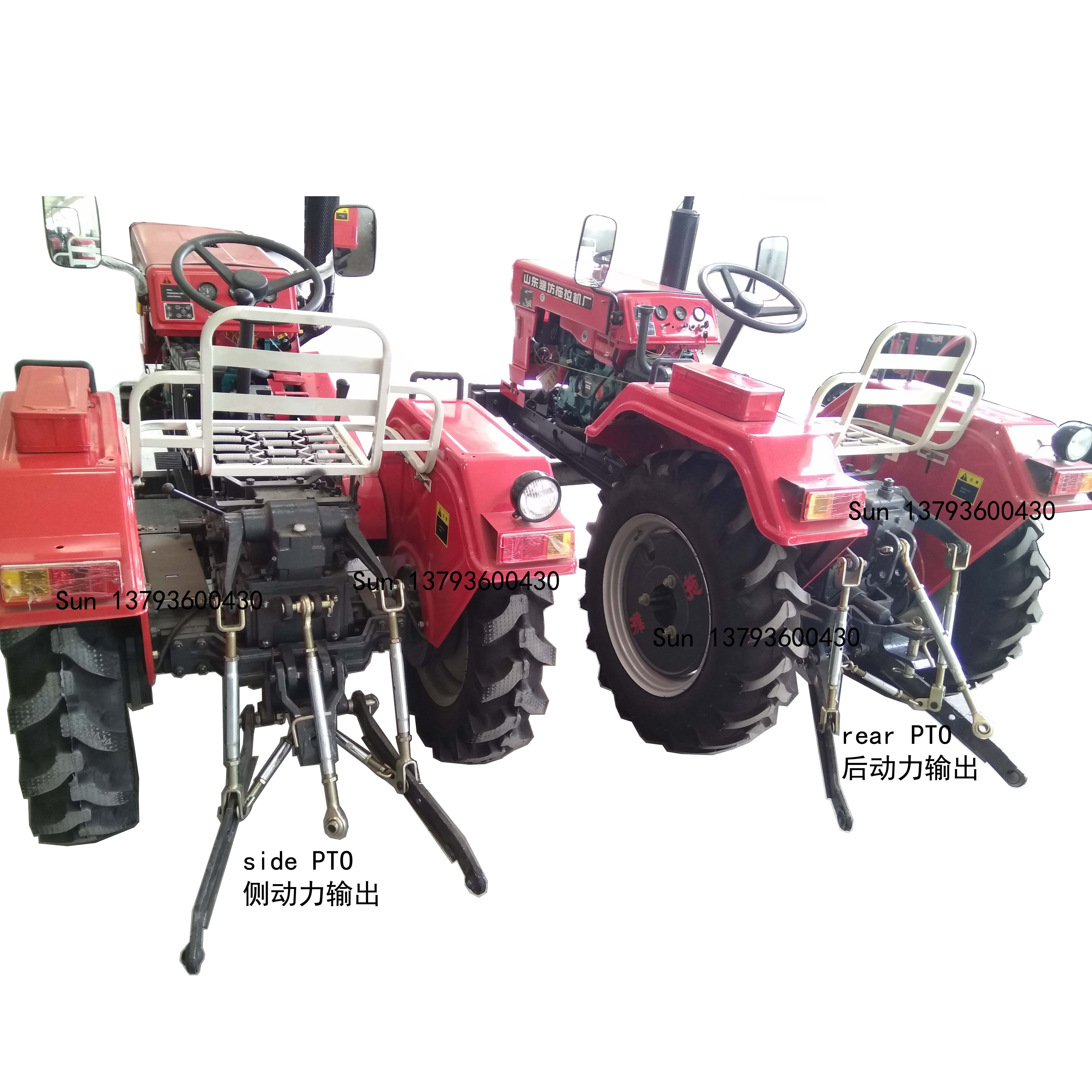 20HP 2 wheel drive belt transmission farm tractor agricultural tractor mini tractor