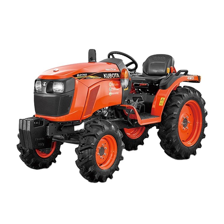 2022 Kubota B2741 Widely Used Hot Sale Four-Wheel Farm Tractor Mini 4WD Walking Tractor with Core Engine for Agriculture