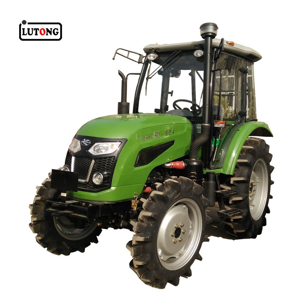 Kubota/Massey 4WD Mini 4x4 Wheel Tractor for Small Agricultural Farm 90HP Manual Transfer Gearbox New Used Condition Motor Pump