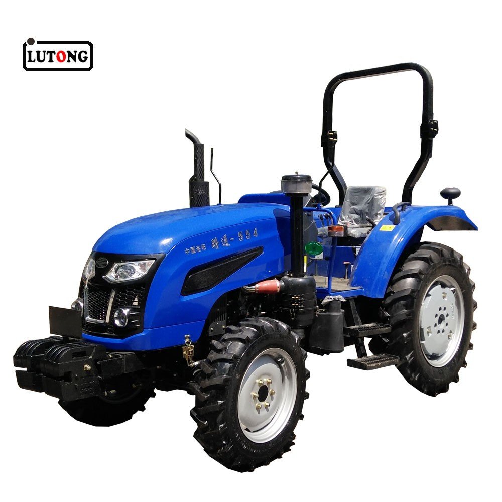 Kubota/Massey 4WD Mini 4x4 Wheel Tractor for Small Agricultural Farm 90HP Manual Transfer Gearbox New Used Condition Motor Pump