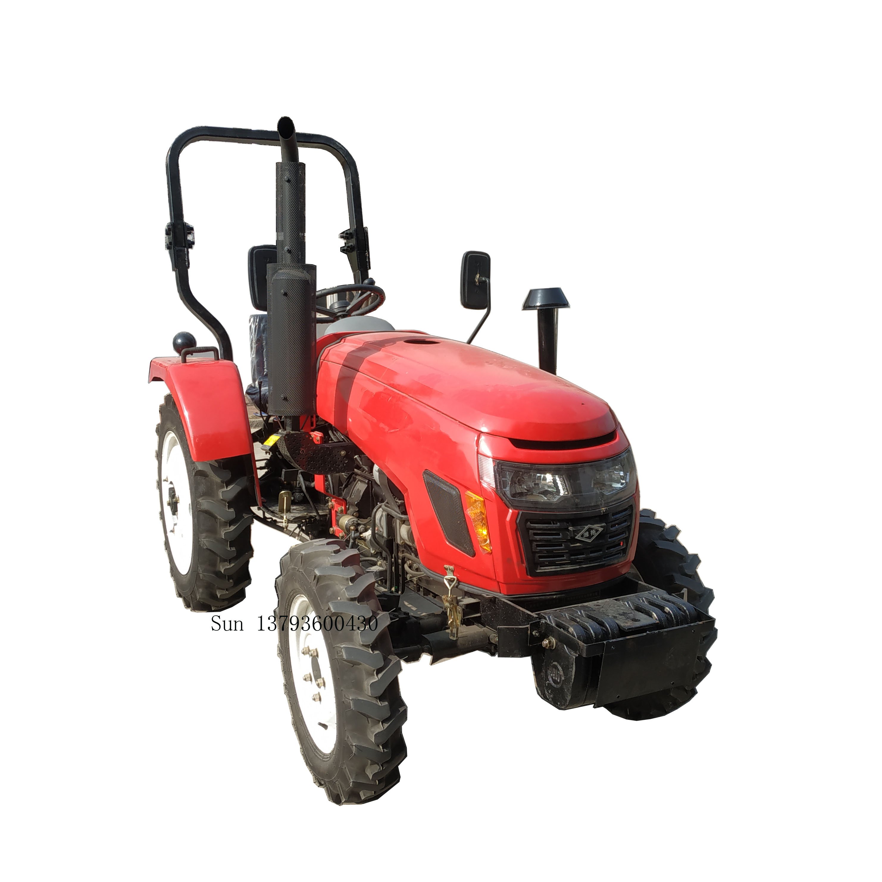 Chinese Farming Equipment Agricultural 40 HP Tractors with 4 WD at Good Price