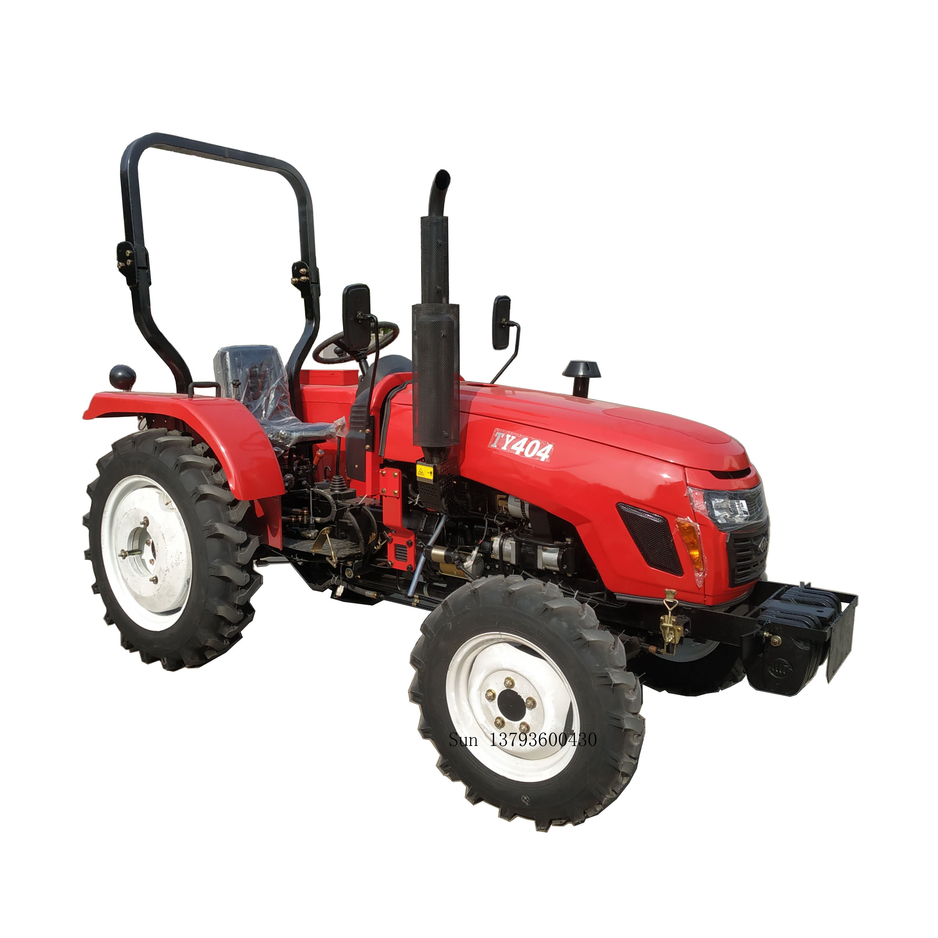 Chinese Farming Equipment Agricultural 40 HP Tractors with 4 WD at Good Price