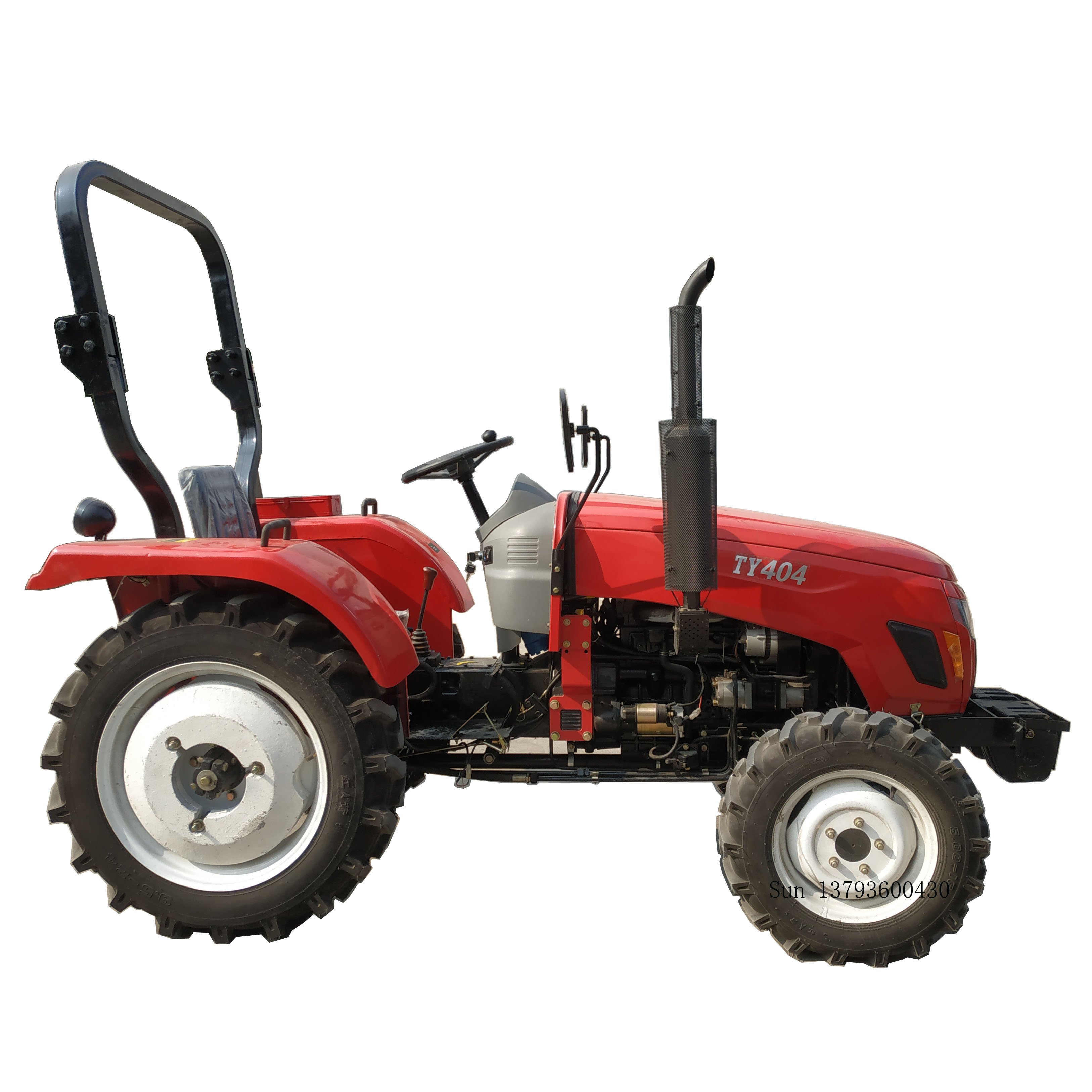 Chinese Farming Equipment Agricultural 40 HP Tractors with 4 WD at Good Price