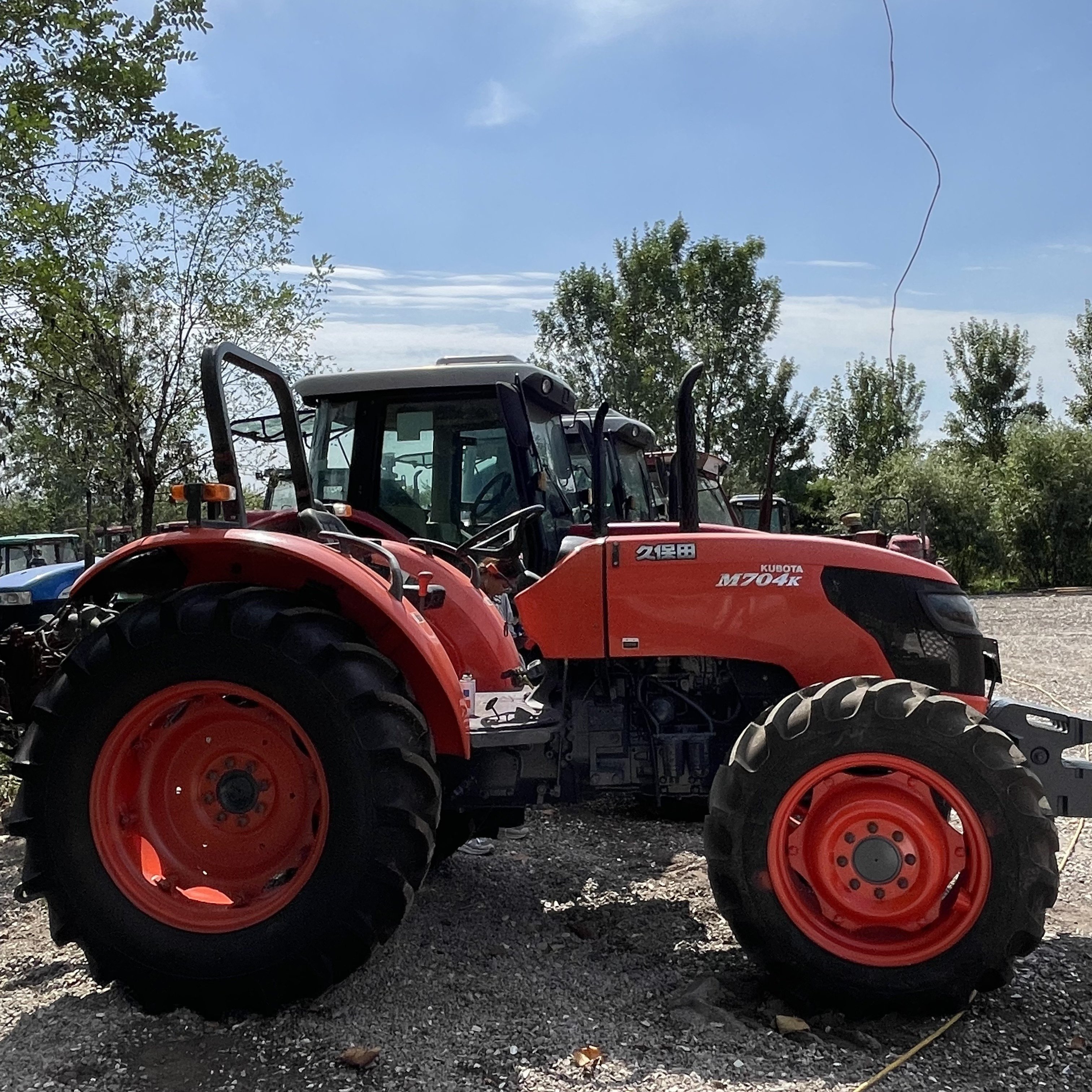 Used Kubota Tractors M704k,Kubota Tractor 4wheel M704k,Kubota Farm Tractors M704k